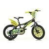 Dino Bikes Bicicletta Dinosauri per Bambini da 14 pollici