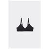 Tezenis Reggiseno Triangolo Bimba Imbottitura Estraibile Bambina Nero