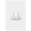 Tezenis Reggiseno Triangolo Bimba Imbottitura Estraibile Bambina Avorio