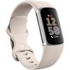 Fitbit Charge 6 braccialetto porcelain /argento