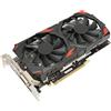 Jectse Scheda Grafica 580 Scheda Video da Gioco per Computer da 8 GB GDDR5 a 256 Bit con 2 Ventole di Raffreddamento Scheda Grafica Desktop 1284/7000 MHz 4K Supporta DP HDMI DVI D