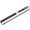 Plyisty Scanner Portatile, Scanner Fotografico Portatile da 900 DPI per Documenti A4, Formato JPG/PDF, Scanner per Documenti Wand, Carica Immagini Sul Computer Tramite Cavo USB (SILVER)
