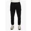 Superdry per uomo. [M7011382A] Pantaloni cargo neri da jogging, Nero, Casual, Cotone