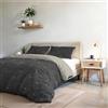Italian Bed Linen Set Copripiumino Microfibra Fashion, Lavorato in Italia - Parure Copri Piumino - Sacco Piumone 250x200 cm con Patella e Federe Cuscino, Matrimoniale, Stars