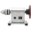 Eujgoov Lucidatrice Banco per Gioielli, AC 110‑240V B12 Chuck Model 4500-9000r/min Smerigliatrice Elettrica per Intaglio per Gioielli, Legno, Argento, Ambra, Metallo, Giada(775 (100W))