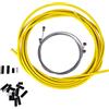 Keenso Set di Guaine per Cavi del Cambio del Freno della Bici, Cavo del Cambio e Freno Universale per Bicicletta, per la Sostituzione della Bici da Strada di Montagna(Giallo)