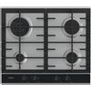 Haier Piano Cottura a Gas Da Incasso Haier Series 4 HAHG6BR4XH Acciaio Inox 59.5 cm 4 Fornello(i)