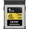 Lexar 1TB Professional GOLD CFexpress 4.0 Type B Memory Card