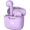 BLUE STAR AURICOLARE BLUETOOTH 5.3 TWS FI7 STEREO ERGONIMIC PURPLE PER SMARTPHONE