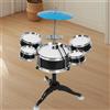 Batteria per bambini, kit compatto per batteria jazz ragazzi e ragazze,