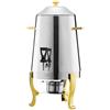 VEVOR Distributore di Bevande, 13 L per Feste, Contenitore di Succhi in Acciaio Inox con Bruciatore ad Alcol, Bevande Calde e Fredde con Rubinetto per Caffè, Tè, Acqua Calda, per Ristoranti Hotel