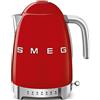 Smeg KLF04RDEU bollitore elettrico 1,7 L 2400 W Rosso