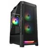 Cougar Duoface RGB Case Midi Tower Vetro Temperato No-Power E-ATX/CEB/ATX/mATX/Mini-ITX