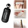 MUMQAQ Enjoy - Rullo levapelucchi portatile Good Life, mini rullo per pelucchi riutilizzabile per rimuovere i peli di animali domestici, 2 in 1, lavabile, per vestiti, mobili, peli di cani e gatti