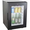 BUYBUY Mini frigo bar 40 Litri Porta in Vetro Senza Compressore Silenzioso per Hotel e Ufficio MBG42
