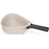 Joseph Joseph Droplet Colino Compatto con Manici Pieghevoli, Design Salvaspazio, Facile da Svuotare, Scolapasta per Scolare Verdure, Pasta, Frutta