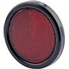 HELLA 8RA 002 016-121 Catarifrangente - Colore diffusore luce: rosso - rotondo - Montaggio, esterno/avvitato - posteriore