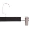 Gruccia plastica TP24 pinza nera effetto legno