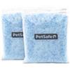 PetSafe - Lettiera per Gatti Premium Non Agglomerante Cristalli ScoopFree - Controllo degli Odori, Bassa Dispersione, Senza Polvere - Blu Premium, Confezione da 2