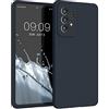 kwmobile Cover per Samsung Galaxy A53 5G Custodia - Back Case per Smartphone in Silicone TPU - Protezione Gommata - blu mirtillo