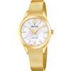 Festina Orologio Donna F20077/1 Swiss Made Grace cassa di Acciaio inossidabile 316l Oro cinturino in Acciaio inossidabile 316l Oro