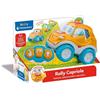 Clementoni Rally Capriole, Macchinina , Gioco Prima Infanzia, Macchina Telecomandata con Suoni e Canzoni, Stimola Manualita, Linguaggio e Coordinazione, Lingua Italiana,Baby Clementoni,Eta2-4 anni