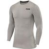 TCA PRO Performance Compression Base Layer Top Termico da Uomo Manica Lunga - Verde Acceso, XXL
