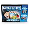 Monopoly Hasbro Monopoly Super Electronic Banking - Banca elettronica, Gioco senza banconote, Tecnologia senza contatto, 8 anni+, Edizione Francese