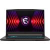 MSI Thin 15 B12UC-1621XPL Laptop con Intel® Core™ i5 (15.6") Full HD 16 GB DDR4-SDRAM 512 GB SSD NVIDIA GeForce RTX 3050 Wi-Fi NoOS Nero