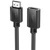 HOCO CAVO ORIGINALE PROLUNGA 1 METRO FEMMINA IN MASCHIO HDMI FULL HD 4K BLACK