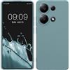 kwmobile Custodia Compatibile con Xiaomi Redmi Note 13 Pro 4G Cover - Back Case per Smartphone in Silicone TPU - Protezione Gommata - antique stone