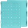 QUADERNONE COLOURBOOK MAXI SPIRALE PIN IT A4 1 RIGO SKY BLUE COL24801-SB