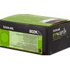 ORIGINAL Lexmark toner nero 802K 80C20K0 ~1000 Seiten cartuccia di stampa riutilizzabile