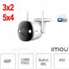 IMOU IPC-F42P-IMOU - Telecamera Imou Bullet 2C 4MP da Esterno con Rilevamento Umano e Wi-Fi