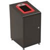 Adatto-M T789051 Gettacarte per la raccolta differenziata 120 litri Nero