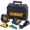 DEWALT Livella Laser croce raggio verde 18V Li-Ion 2 Ah DEWALT DCLE34021D1-QW