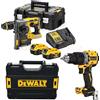 Dewalt DCK2005P2T-IT Kit trapano a percussione 18V + Tassellatore SDS Plus