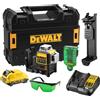 DEWALT Livella laser 3 linee 360° 12V raggio verde DEWALT DCE089D1G-QW