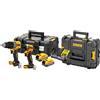 Dewalt DCK2050E2T-QW Kit 18V Powerstack trapano + avvitatore impulsi 1/4