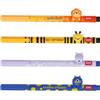 LEGAMI - Penna gel - Lovely Friends, animale decorativo, rimovibile e combinabile, previene rotoli, punta fine 0,5 mm, set da 4 ape, leone, ippopotamo e mostro (NEU)