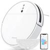 DREAME F9 Robot 2in1 Aspirapolvere e Lava Pavimenti, Navigazione Intelligente, Aspirazione 2500Pa polvere fino 600ml, Autonomia 150 minuti, Sottile 8cm, Wi-Fi, Controllo App, Compatibile Alexa/Google