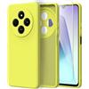 Nevecover Cover Compatibile con Xiaomi Redmi 14C 4G, 1 Pellicola Protettiva in Vetro Temperato, Liquid Silicone TPU Custodia 360 Antiurtfio Gradi per Xiaomi Redmi 14C 4G (6.88") - Giallo