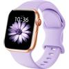 Higgs Cinturino Sportivo in Silicone Morbido Compatibile con Apple Watch 38/40/41/42/44/45/46/49mm-Cinturini Compatibile con Serie Ultra 2/10 /9/8 /7/6 /5/4 /3/2 /1 /SE (SE 2) - Uomo e Donna