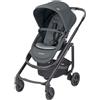 DOREL Maxi Cosi Lila Passeggino Reclinabile e Reversibile Fronte Mamma/Fronte Strada Essential Graphite