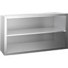 Ristoattrezzature - Pensile in acciaio inox a giorno 120x40x65h cm con 1 ripiano