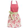 dii 100% cotone, alla moda e di tendenza Daisy gonna da cucina Chef grembiule, collo e in vita regolabile Fascette, lavabile in lavatrice, ricamo area disponibile, perfetto per cottura, forno, crafting & More Margherita Pink