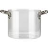 KNINDUSTRIE THE GLASS POT PENTOLA IN VETRO CM 24 TRASPARENTE KP10124