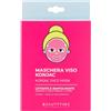 BEAUTYTIME INTERNATIONAL Srl Beautytime Konjac Maschera Viso Liftante e Rimpolpante, 4 maschere