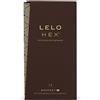 Lelo HEX - Respect XL Preservativi Più Grandi e Più Sottili, 12 Pezzi