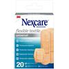3M Nexcare Flexible Textile - Cerotto Elastico, 20 cerotti assortiti